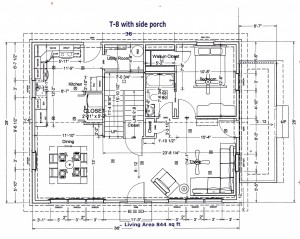 Sample small house design for lot T-8